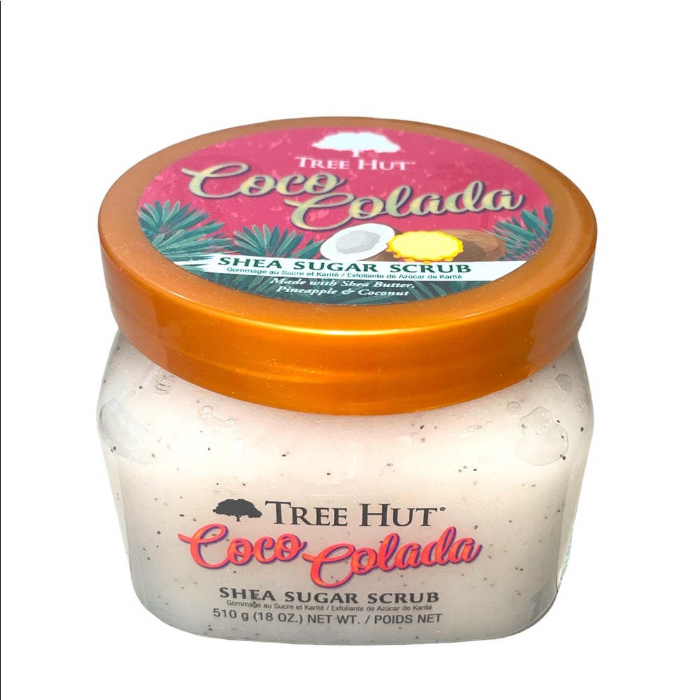 Tree Hut COCO COLADA Shea Sugar Scrub 18oz New